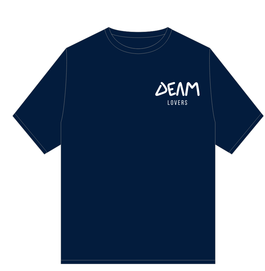 Deam Lovers Tee Navy Blue